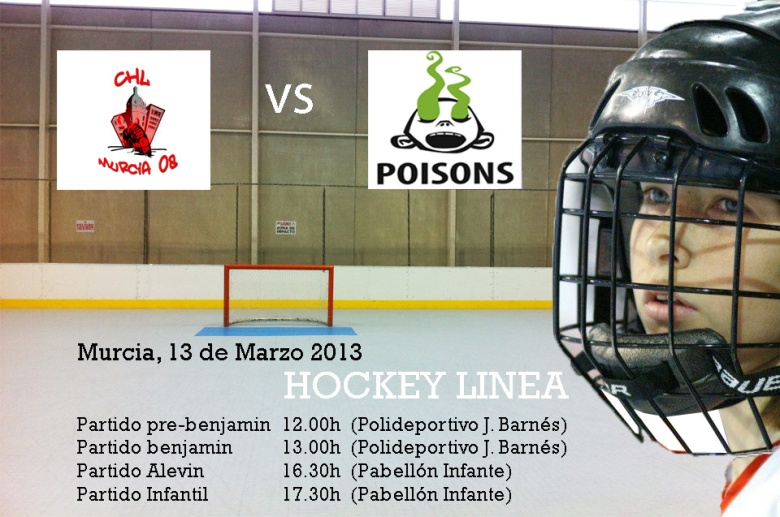 Partido amistoso CHL Murcia 2008 vs Poisons